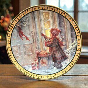 Vintage Collector Plate “Generous Heart” by Trisha Romance